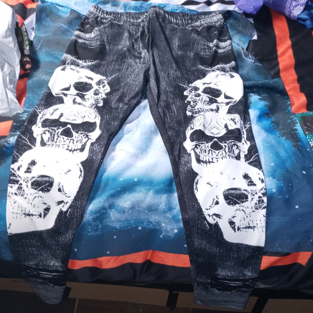 Skull leggings